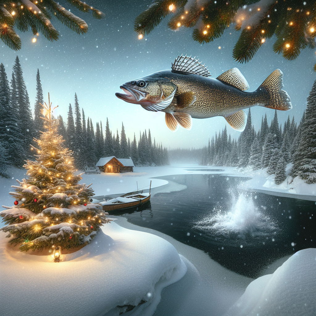 Walleye around Christmas